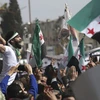 [Video] Hàng nghìn người biểu tình đánh dấu 10 năm xung đột tại Syria