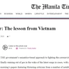Báo Philippines: Việt Nam đã tạo nên công thức chống COVID-19 hiệu quả