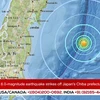 Động đất độ lớn 5,8 ở Nhật Bản, không có cảnh báo sóng thần