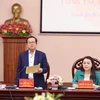 Phó Chủ tịch Quốc hội kiểm tra công tác chuẩn bị bầu cử tại Ninh Bình