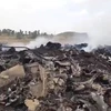Máy bay C-130E duy nhất của quân đội Ethiopia bốc cháy vì trúng đạn