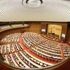 Toàn cảnh phiên họp kỳ họp thứ nhất Quốc hội khóa XV. (Ảnh: Phương Hoa/TTXVN)
