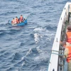 Va chạm giữa tàu cá và tàu chở hàng, hai ngư dân mất tích