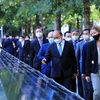 [Photo] Chủ tịch nước thăm Khu tưởng niệm nạn nhân vụ khủng bố 11/9