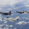 Hàn-Mỹ tập trận không quân chung với khoảng 100 khí tài quân sự