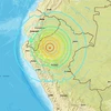 Động đất độ lớn 7,5 tại Peru không gây cảnh báo sóng thần