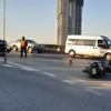 Quảng Ninh: Lái xe ôtô có nồng độ cồn gây tai nạn trên cầu Bãi Cháy