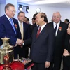 Chủ tịch nước Nguyễn Xuân Phúc thăm công ty dầu khí Zarubezhneft