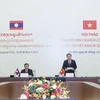 Quốc hội Việt Nam-Lào tổ chức Hội thảo trao đổi kinh nghiệm công tác