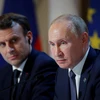 Tổng thống Nga và Pháp điện đàm về căng thẳng tại Ukraine