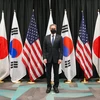 Ngoại trưởng Mỹ-Nhật-Hàn ra tuyên bố chung về nhiều vấn đề quốc tế