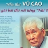 [Infographics] Nhà thơ Vũ Cao: Tác giả bài thơ nổi tiếng “Núi Đôi”