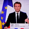 Tổng thống Pháp Emmanuel Macron công bố cương lĩnh tranh cử
