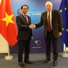 Bộ trưởng Bùi Thanh Sơn gặp Phó Chủ tịch Ủy ban châu Âu Josep Borrell