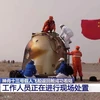 Các nhà du hành Trung Quốc trở về Trái Đất sau 6 tháng trên vũ trụ 
