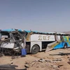 Lật xe chở khách tại Ai Cập, hàng chục người thương vong