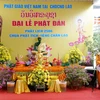 Chùa Phật Tích Vientiane (Lào) tổ chức Đại lễ Phật đản Phật lịch 2566
