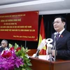 Chủ tịch Quốc hội khuyến khích cộng đồng doanh nghiệp Việt Nam tại Lào