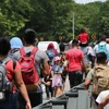 Mexico phát hiện 45 người di cư bất hợp pháp trong khoang kín xe tải