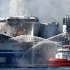 Indonesia sơ tán khẩn cấp hành khách trên tàu thủy bị cháy