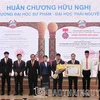 Trao Huân chương của Nhà nước Lào tặng Đại học Sư phạm Thái Nguyên