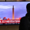 Triều Tiên phóng 4 tên lửa đạn đạo tầm ngắn ra Hoàng Hải