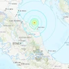 Động đất độ lớn 5,7 ngoài khơi làm rung chuyển miền Trung Italy