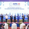 Khai mạc Đại hội đồng Liên nghị viện các quốc gia Đông Nam Á lần 43