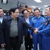 Hình ảnh Thủ tướng thăm các cơ sở kinh tế quan trọng ở tỉnh Quảng Ngãi