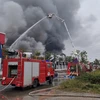 Cháy lớn thiêu rụi hơn 10.000m2 xưởng tại công ty linh kiện ở Bắc Ninh