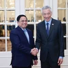Việt Nam-Singapore tăng cường tin cậy chính trị, hợp tác kinh tế