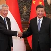 Trung Quốc và Singapore ra tuyên bố chung về nâng cấp quan hệ