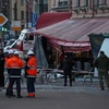 Khoảnh khắc nổ quán càphê khiến phóng viên chiến trường Nga thiệt mạng
