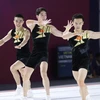 SEA Games 32: Aerobic Việt Nam hoàn tất "hat-trick" huy chương Vàng 