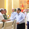 Thủ tướng Phạm Minh Chính gặp người có công tiêu biểu tỉnh Nam Định