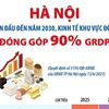 Hà Nội: Phấn đấu đến năm 2025, kinh tế khu vực đô thị đóng góp 85% GRD