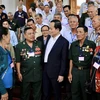 Phó Thủ tướng Trần Lưu Quang tiếp Đoàn người có công tỉnh Kiên Giang