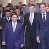 Hình ảnh Thủ tướng Việt Nam và Hà Lan tham dự các diễn đàn kinh tế