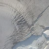 Hình ảnh một thềm băng ở Greenland. (Nguồn: Viện Alfred Wegener)