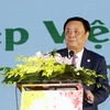 Bộ trưởng Bộ Nông nghiệp và Phát triển nông thôn Lê Minh Hoan phát biểu. (Ảnh: Văn Đức/TTXVN)