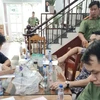 Lực lượng chức năng kiểm tra tại cơ sở Mr Lee, ngày 15/11. (Nguồn: Sở Y tế Thành phố Hồ Chí Minh)
