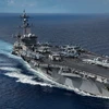 Tàu sân bay USS Carl Vinson của Mỹ. (Ảnh: AFP/TTXVN)