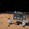 Hình ảnh minh họa tàu thăm dò xuống vệ tinh Phobos của Sao Hỏa. (Nguồn: JAXA)