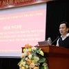 Phó Bí thư Thường trực Đảng ủy Khối Lại Xuân Lâm phát biểu kết luận hội nghị. (Nguồn: Nhân Dân)