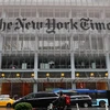Trụ sở của tờ báo The New York Times tại thành phố New York, Mỹ. (Ảnh: Getty Images)