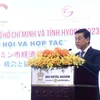 Ông Nguyễn Văn Dũng, Phó Chủ tịch Ủy ban Nhân dân Thành phố Hồ Chí Minh phát biểu. (Ảnh: Xuân Anh/TTXVN)