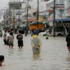 Mưa lớn gây ngập lụt tại miền Nam Thái Lan. (Nguồn: The Star)