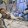 Bệnh nhân COVID-19 được điều trị tại Reno, Nevada, Mỹ. (Ảnh: AFP/TTXVN)