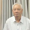 Nguyên Chủ tịch Ủy ban Nhân dân tỉnh Phú Yên Phạm Đình Cự tại Cơ quan Cảnh sát điều tra Công an tỉnh. (Ảnh: Tường Quân/TTXVN)