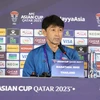 Huấn luyện viên Masatada Ishii của Đội tuyển Thái Lan. (Ảnh: Hoàng Linh/TTXVN)